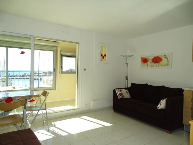 Location vacances au Cap d'Agde : Appartement Cap d’Agde référence 312 : séjour