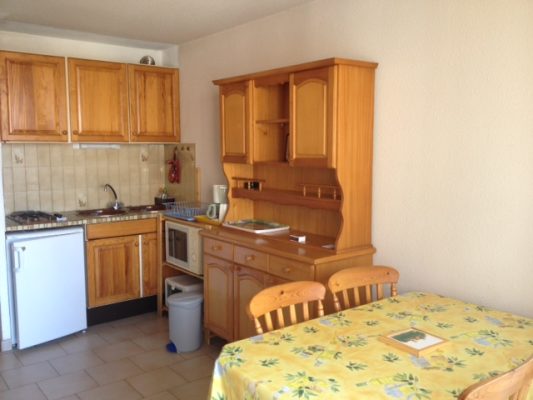 Location vacances au Cap d'Agde : Appartement Cap d’Agde référence 303 : cuisine