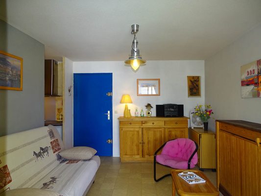 Location vacances à Marseillan : Appartement Marseillan Plage référence 270 : séjour