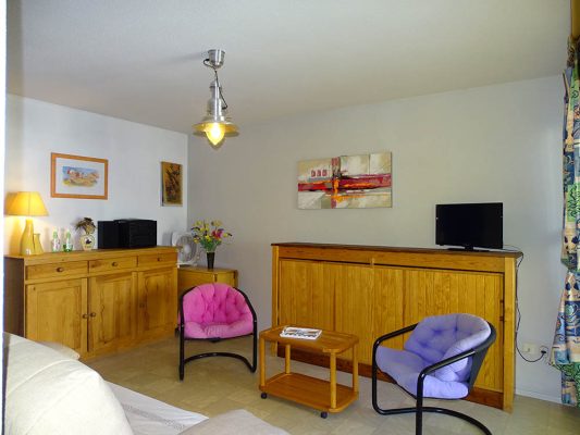 Location vacances à Marseillan : Appartement Marseillan Plage référence 270 : séjour