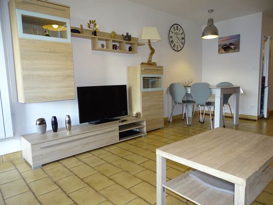 Location vacances au Cap d'Agde : Appartement Cap d’Agde référence 250 : séjour