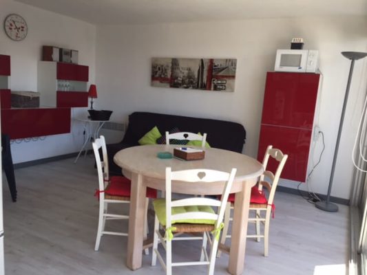 Location vacances au Cap d'Agde : Appartement Cap d’Agde référence 29 : séjour