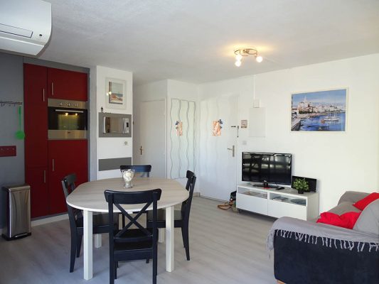 Location vacances au Cap d'Agde : Appartement Cap d’Agde référence 299 : séjour