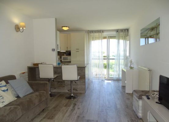 Location vacances au Cap d'Agde : Appartement Cap d’Agde référence 307 : séjour