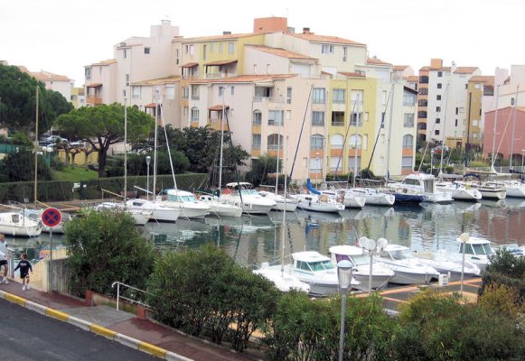 Location vacances au Cap d'Agde : Appartement Cap d’Agde référence 315 avec vue sur le port