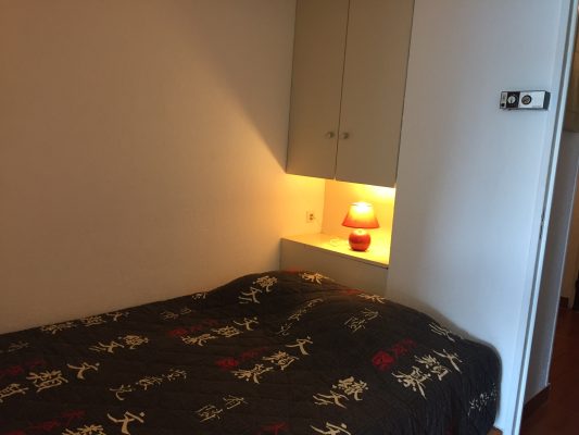 Location vacances au Cap d'Agde : Appartement Cap d’Agde référence 315 : chambre avec lit 2 places