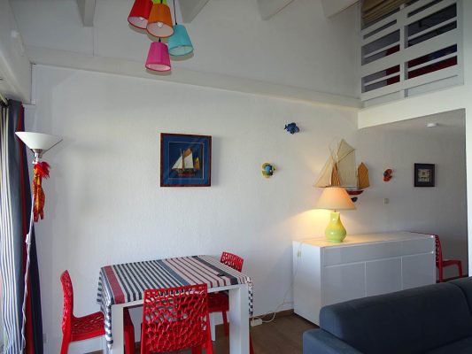 Location vacances au Cap d'Agde : Appartement Cap d’Agde référence 320 : séjour