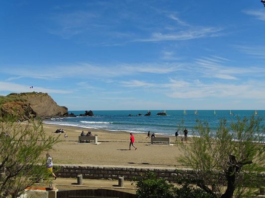 Location vacances au Cap d'Agde : Villa Maison au Cap d’Agde référence 37 : vue sur la plage