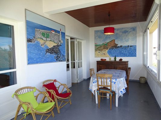 Location vacances au Cap d'Agde : Villa Maison au Cap d’Agde référence 37 : coin repas