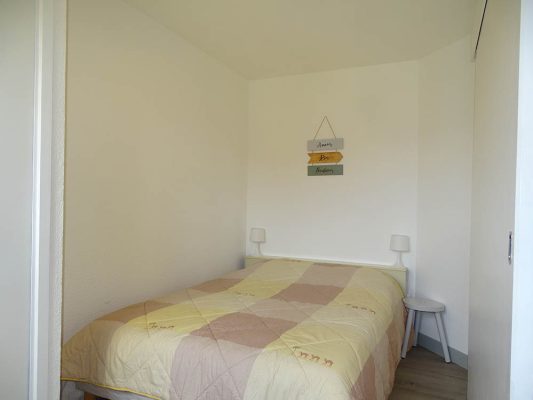 Location vacances au Cap d'Agde : Appartement Cap d’Agde référence 400 : chambre