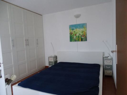 Location vacances au Cap d'Agde : Appartement Cap d’Agde référence 432 : chambre avec lit deux personnes