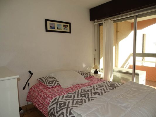 Location vacances au Cap d'Agde : Appartement Cap d’Agde référence 436 : chambre