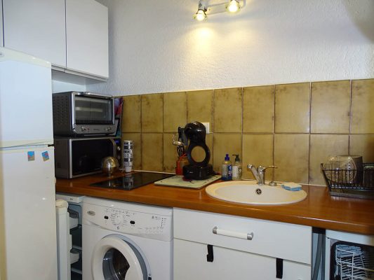 Location vacances au Cap d'Agde : Appartement Cap d’Agde référence 436 : cuisine