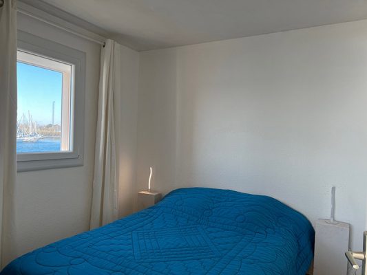 Location vacances au Cap d'Agde : Appartement Cap d’Agde référence 5 : chambre