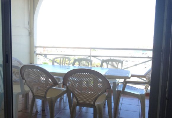 Location vacances au Cap d'Agde : Appartement Cap d’Agde référence 509 : terrasse