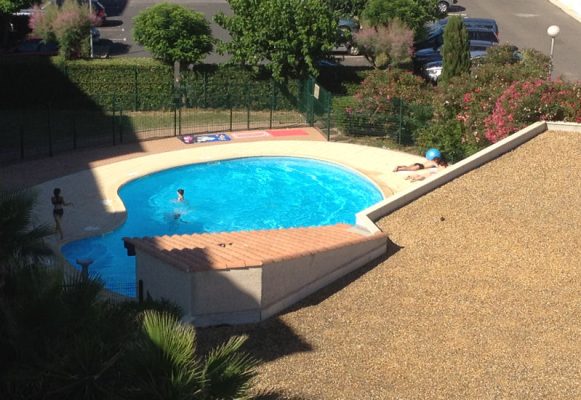 Location vacances au Cap d'Agde : Appartement Cap d’Agde référence 509 : piscine